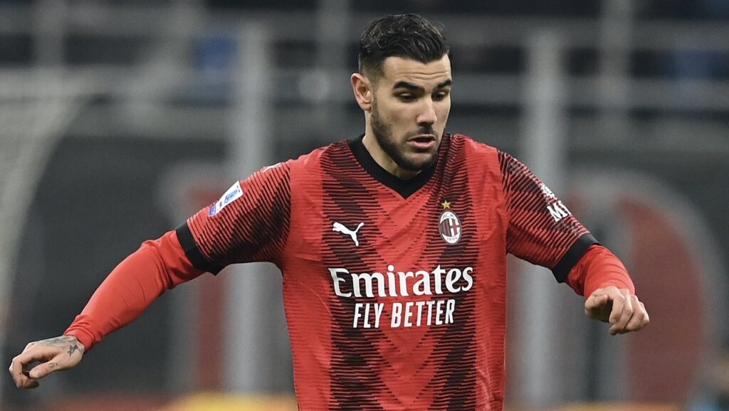 Theo Hernández AC Milan Milan-Sassuolo 1-0 Serie A 2023-2024