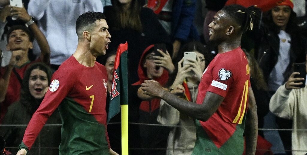 Portogallo Cristiano Ronaldo Rafael Leao