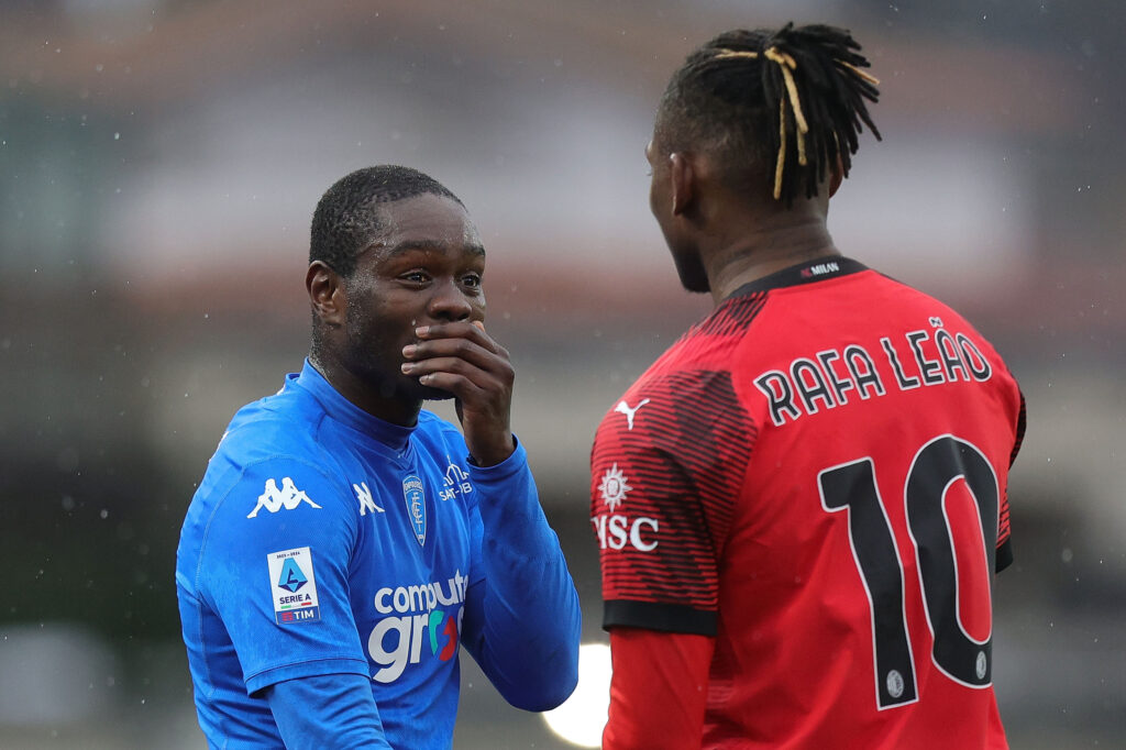 Emmanuel Gyasi AC Milan Empoli-Milan 0-3 Serie A 2023-2024
