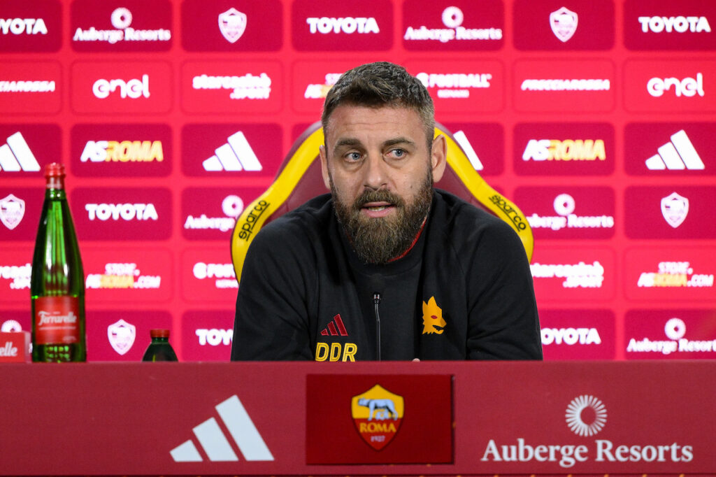 Daniele De Rossi AS Roma conferenza stampa Trigoria