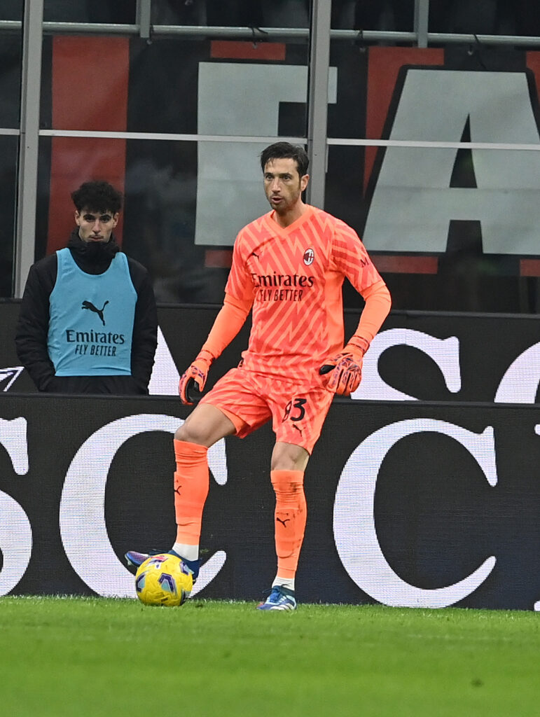 Antonio Mirante Milan-Cagliari 4-1 Coppa Italia 2023-24 AC Milan News