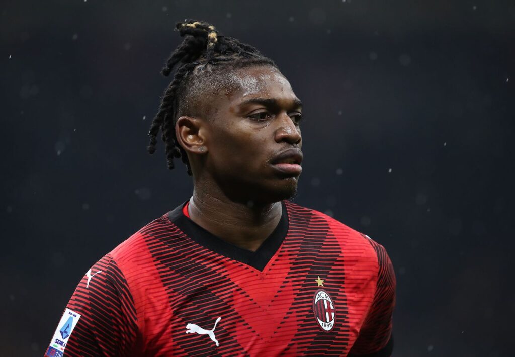 Rafael Leao AC Milan Milan-Atalanta 1-1 Serie A 2023-2024