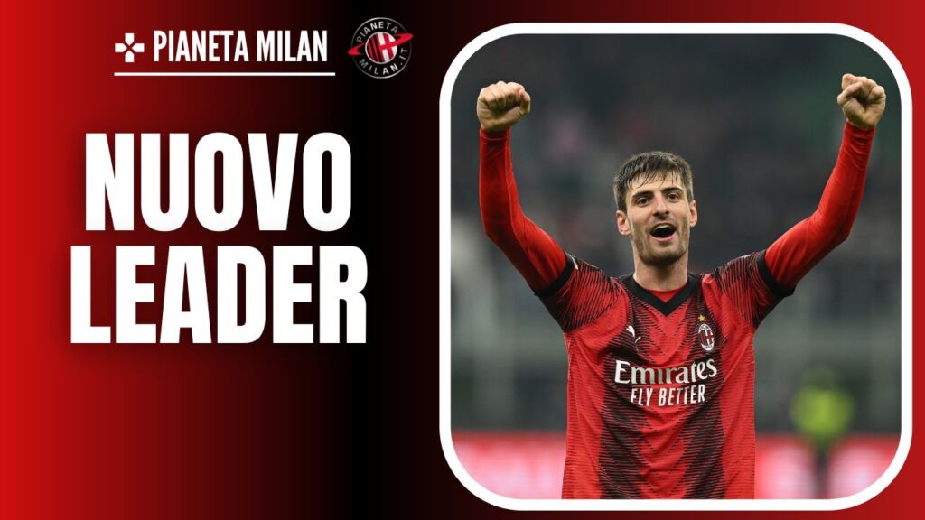 Matteo Gabbia AC Milan Milan-Rennes 3-0 Europa League 2023-2024
