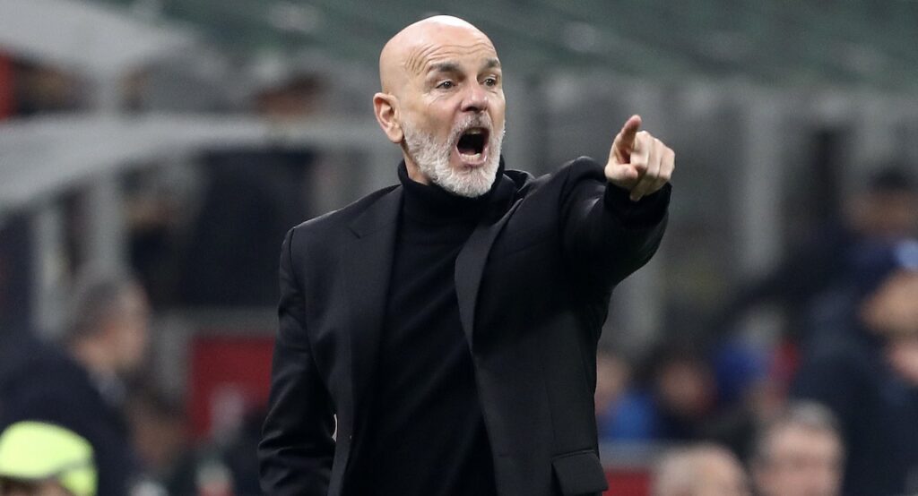Stefano Pioli AC Milan Milan-Napoli 1-0 Serie A 2023-2024