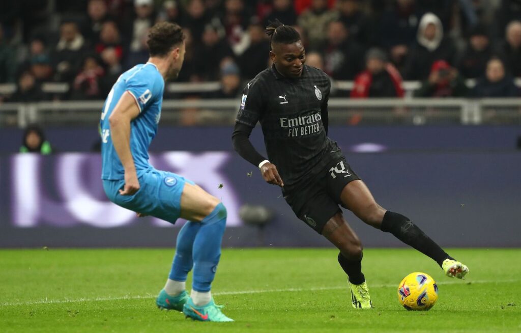 Rafael Leao AC Milan Milan-Napoli 1-0 Serie A 2023-2024