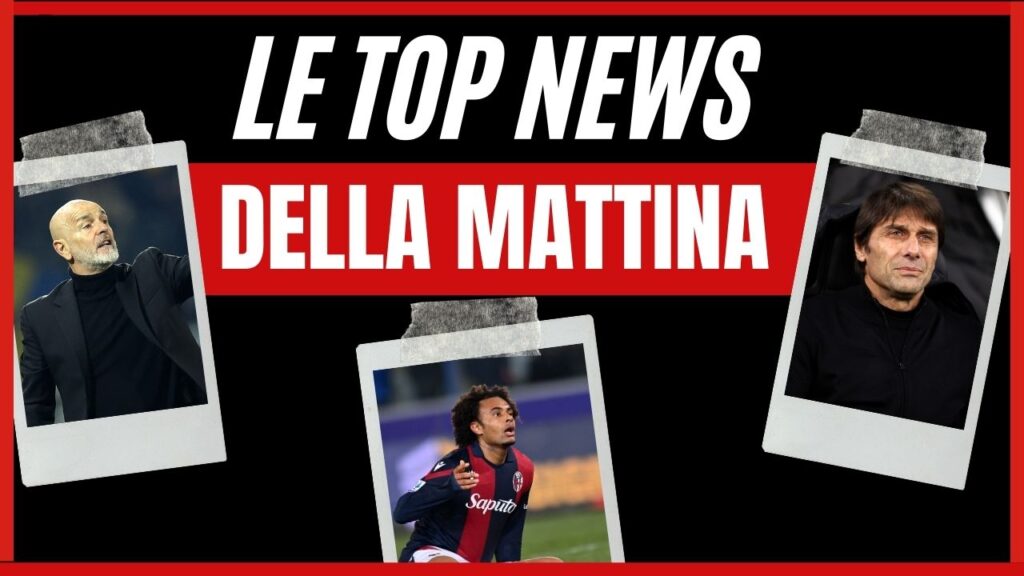 Top News mattina DATA PianetaMilan.it