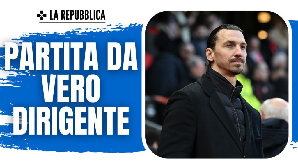 Zlatan Ibrahimovic AC Milan Rennes-Milan 3-2 Europa League 2023-2024