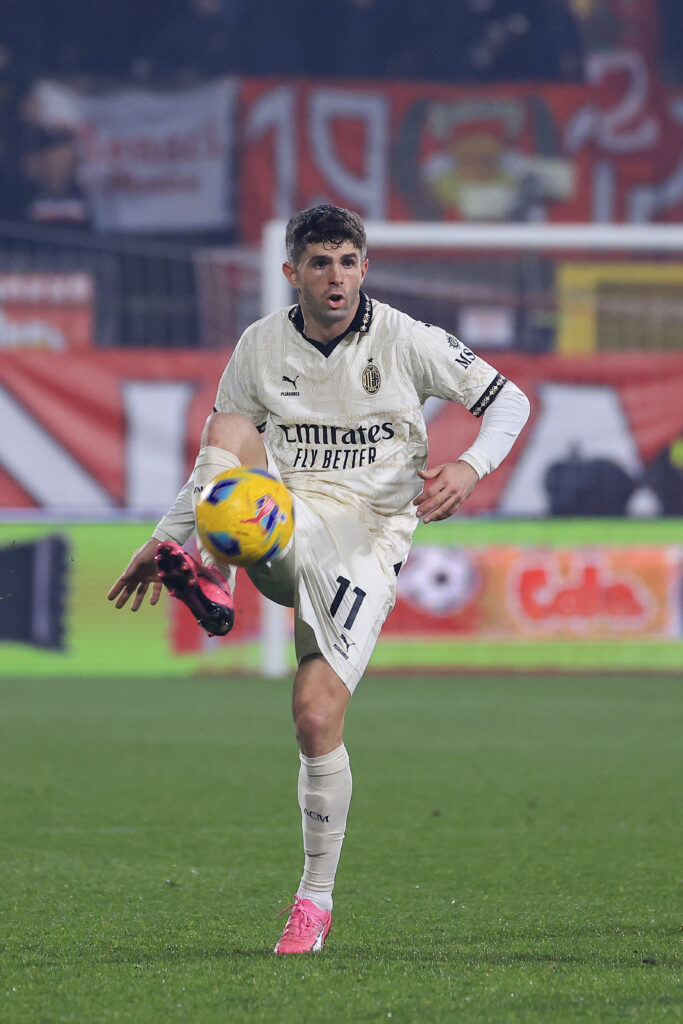 Pulisic Monza Milan Serie A 2023-24