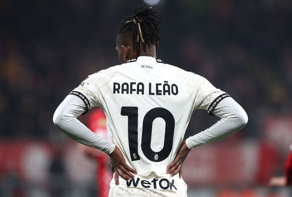 Rafael Leao AC Milan Monza-Milan 4-2 Serie A 2023-2024