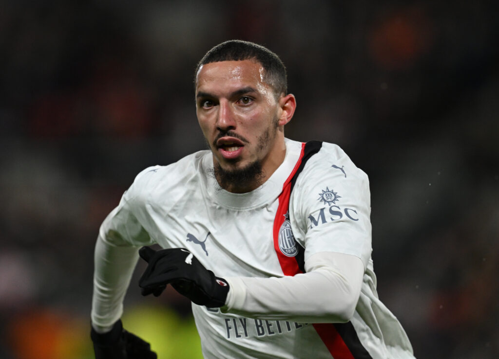 Ismael Bennacer AC Milan Rennes-Milan 3-2 Europa League 2023-2024
