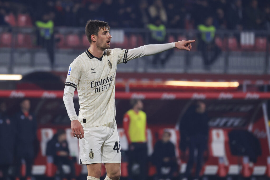 Matteo Gabbia Monza Milan 4-2 Serie A 2023-24