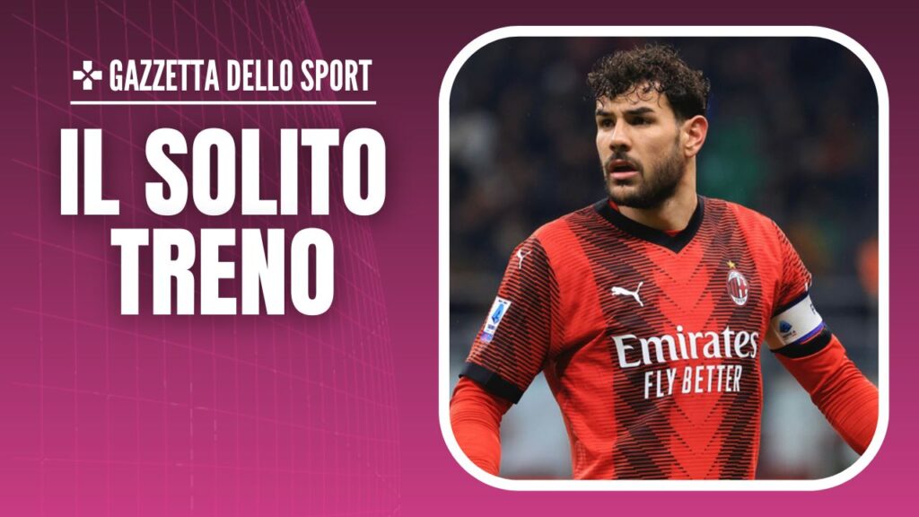 Theo Hernández AC Milan Milan-Atalanta 1-1 Serie A 2023-2024