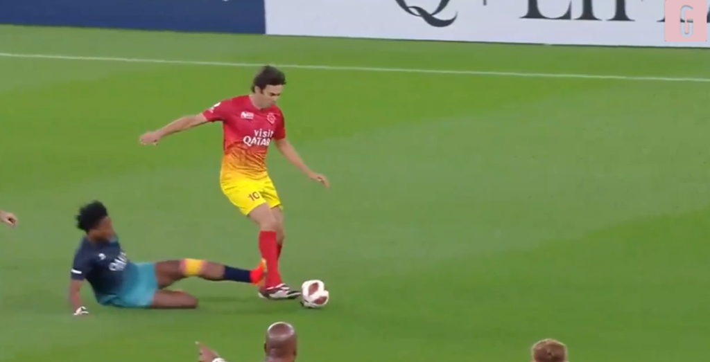 IShowSpeed fuori di testa: fallo assurdo sull'ex Milan Kakà | VIDEO (screen Gazzetta.it)