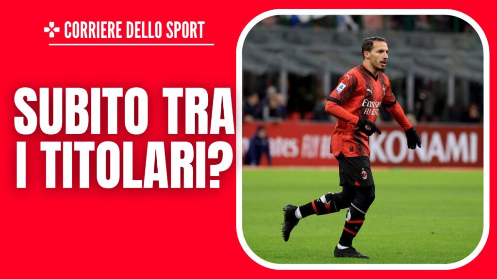 Ismaël Bennacer AC Milan Milan-Frosinone 3-1 Serie A 2023-2024