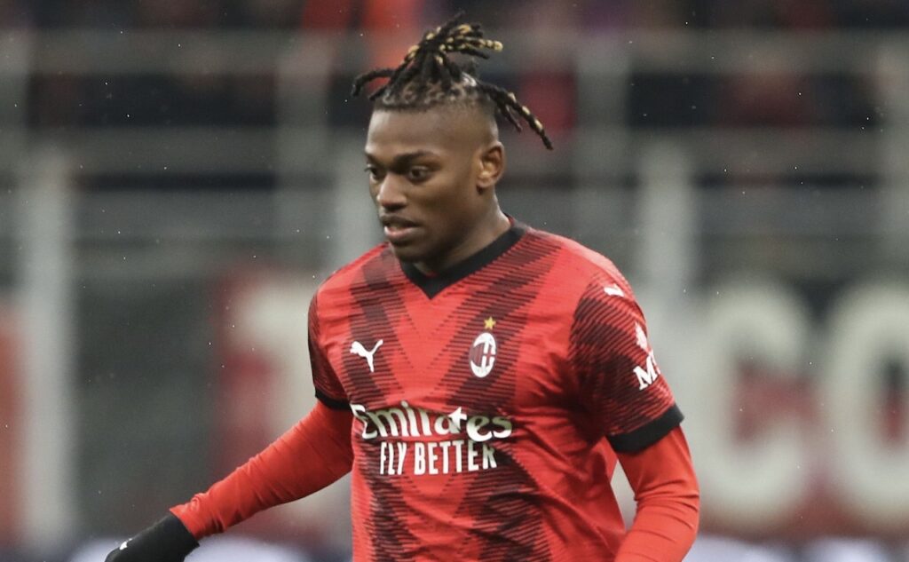 Rafael Leao AC Milan Milan-Atalanta 1-1 Serie A 2023-2024