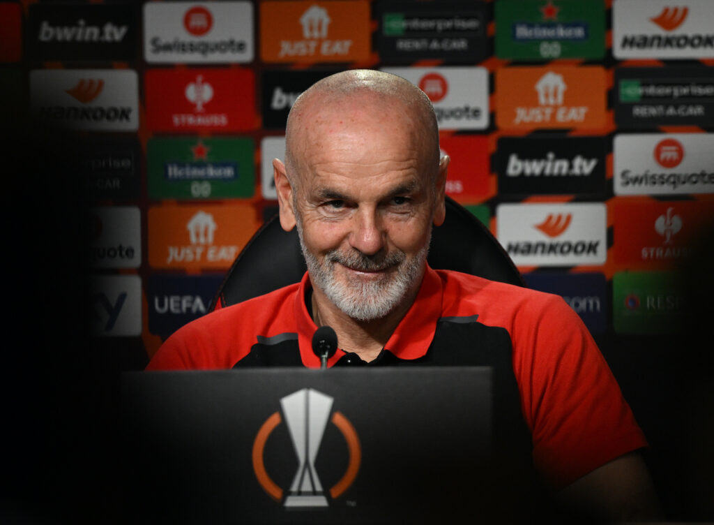 Stefano Pioli AC Milan conferenza stampa Europa League