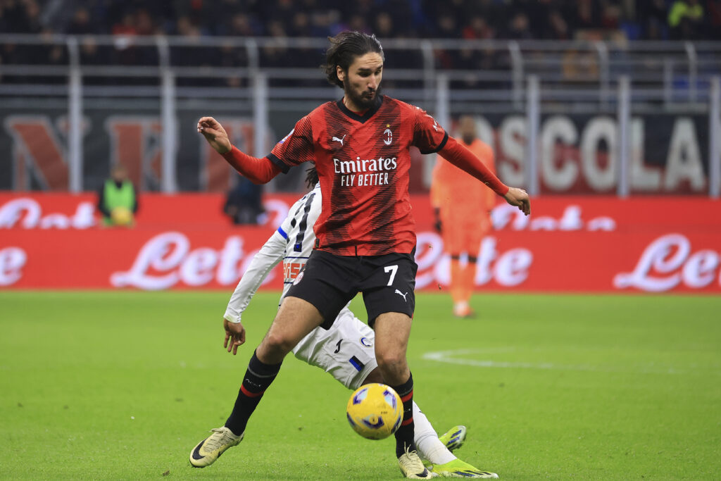 Yacine Adli AC Milan Milan-Atalanta 1-1 Serie A 2023-2024