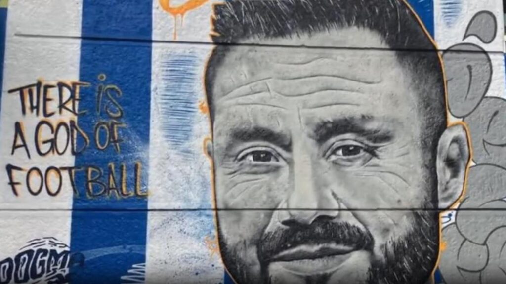 Brighton murales De Zerbi