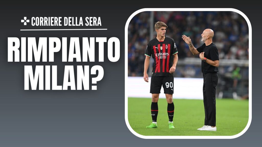 Milan-Atalanta Serie A 2023-2024 Pioli De Ketelaere