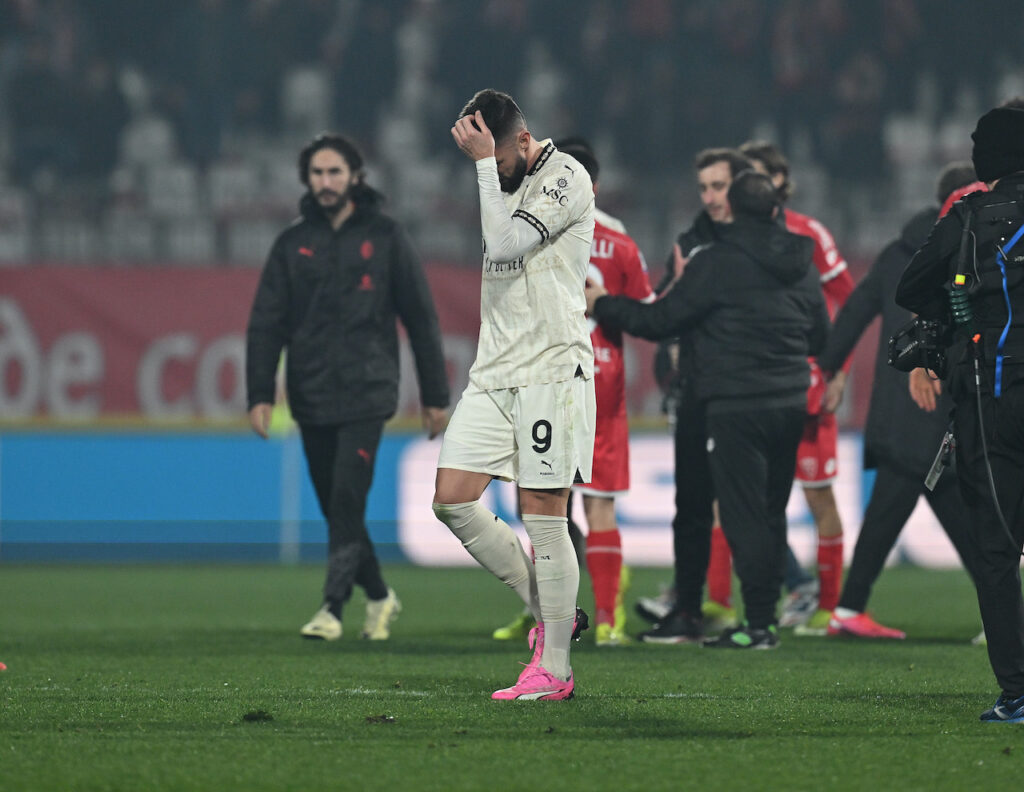 Olivier Giroud AC Milan Monza-Milan 4-2 Serie A 2023-2024