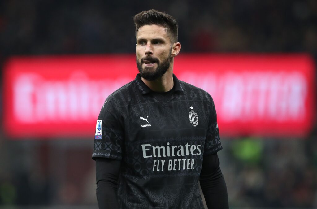 Giroud AC Milan Milan-Napoli 1-0 Serie A 2023-2024
