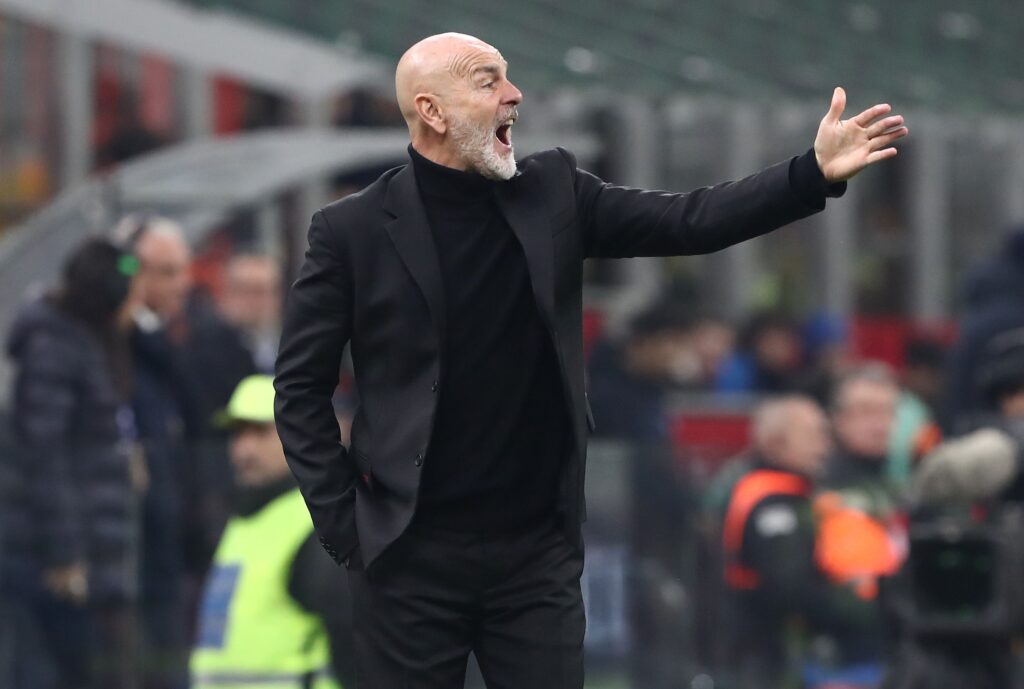Stefano Pioli AC Milan Milan-Napoli 1-0 Serie A 2023-2024