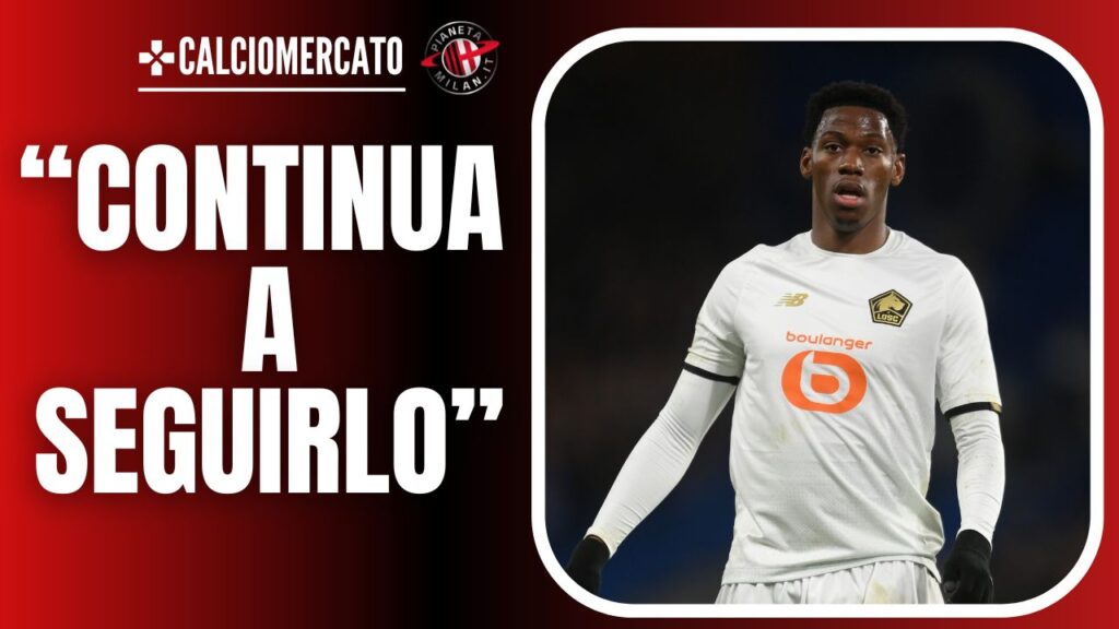 Jonathan David, attaccante del Lille 01/02/2024 PianetaMilan.it