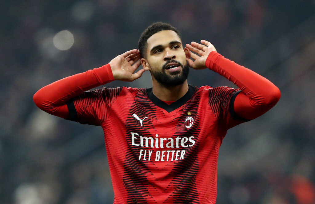esultanza Ruben Loftus-Cheek AC Milan Milan-Rennes 3-0 Europa League 2023-2024