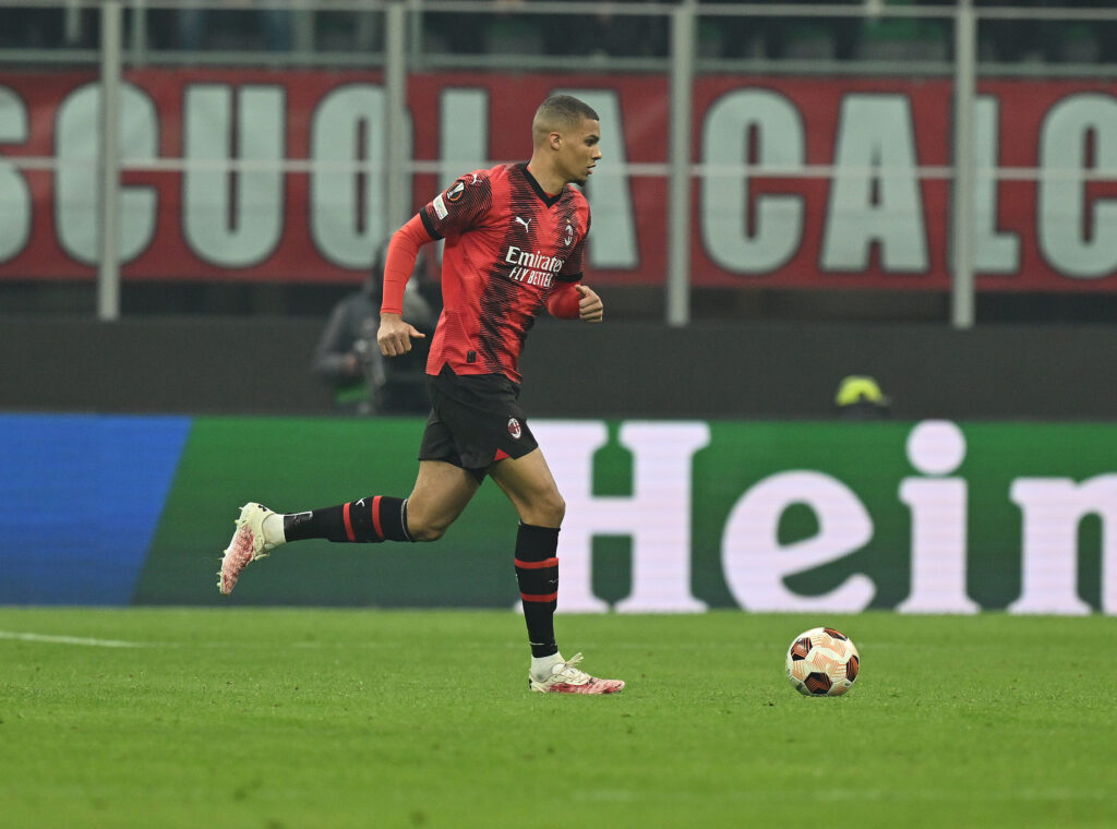 Malick Thiaw AC Milan Milan-Rennes 3-0 Europa League 2023-2024