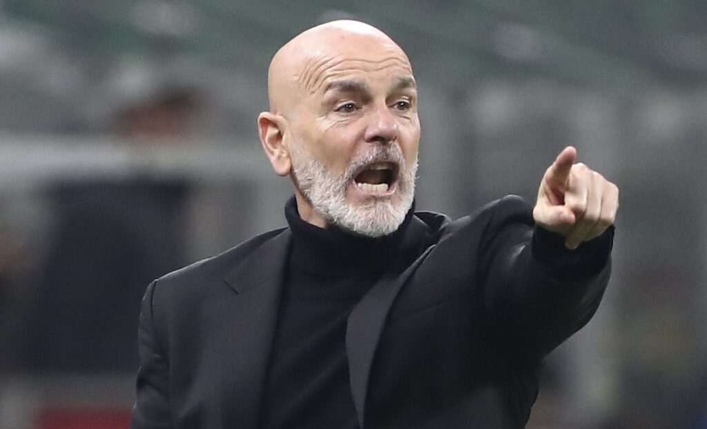 Stefano Pioli AC Milan Milan-Napoli 1-0 Serie A 2023-2024
