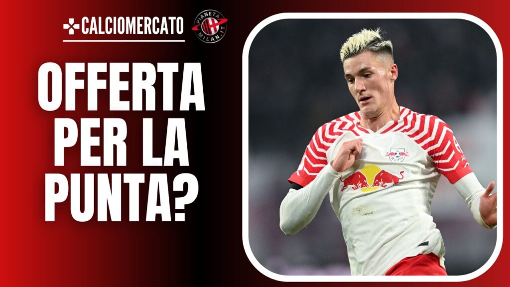 Benjamin Sesko RB Lipsia Calciomercato AC Milan