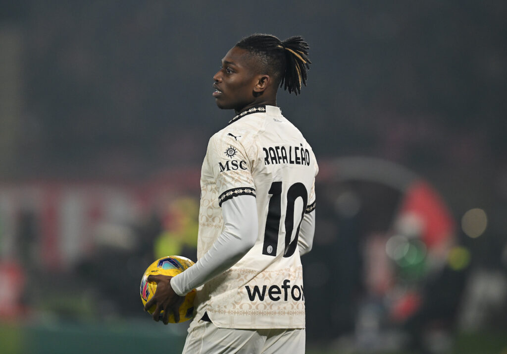 Rafael Leao AC Milan Monza-Milan 4-2 Serie A 2023-2024