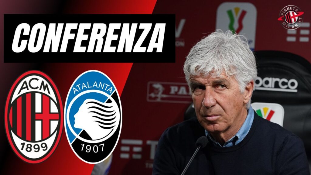Conferenza stampa Gasperini Milan-Atalanta Serie A 2023-24