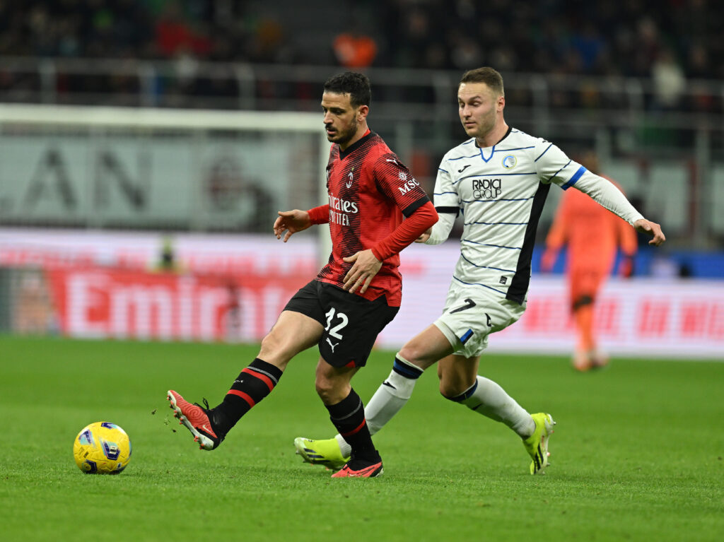 Alessandro Florenzi AC Milan Milan-Atalanta 1-1 Serie A 2023-2024