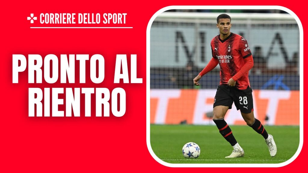 Malick Thiaw AC Milan Milan-Borussia Dortmund 1-3 Champions League 2023-2024