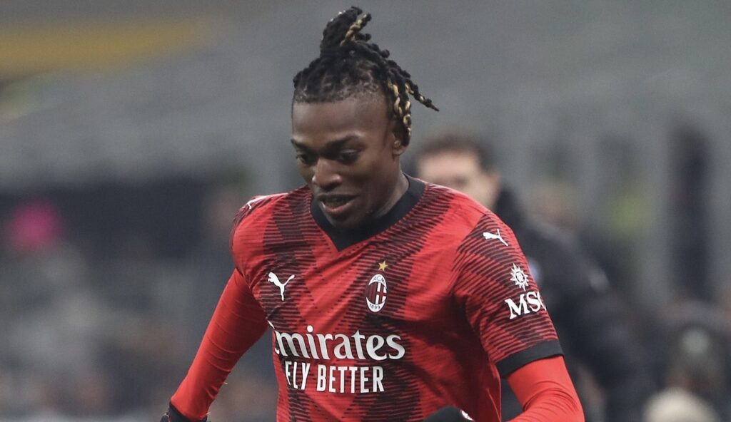 Rafael Leao AC Milan Milan-Bologna 2-2 Serie A 2023-2024