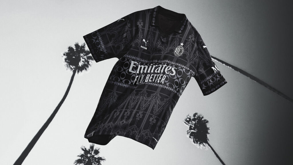 Nuova quarta maglia Milan 2023-2024 PUMA PLEASURES