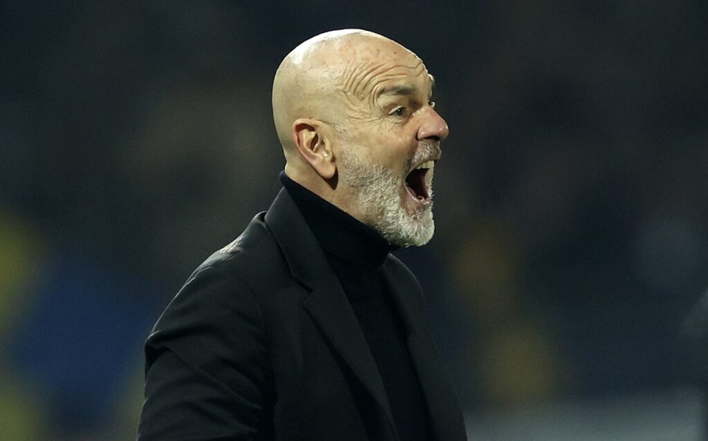 Stefano Pioli AC Milan Frosinone-Milan 2-3 Serie A 2023-2024