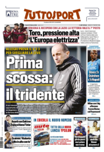 Prima Pagina Tuttosport 22-02-2024