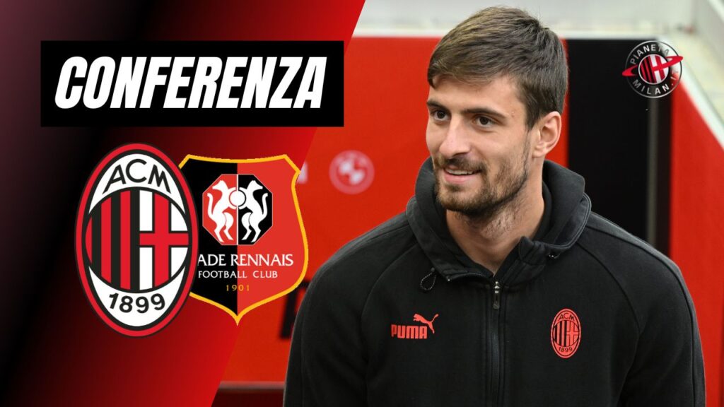 Conferenza Stampa Milan-Rennes Europa League 2023-2024 Gabbia LIVE
