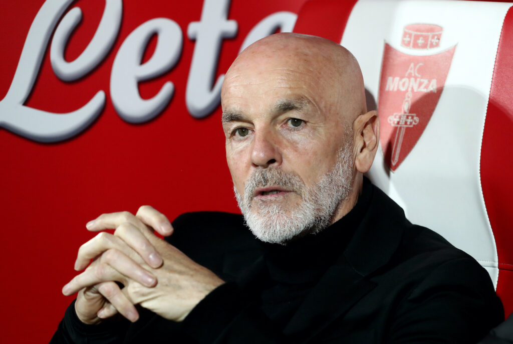 Stefano Pioli AC Milan Monza-Milan 4-2 Serie A 2023-2024