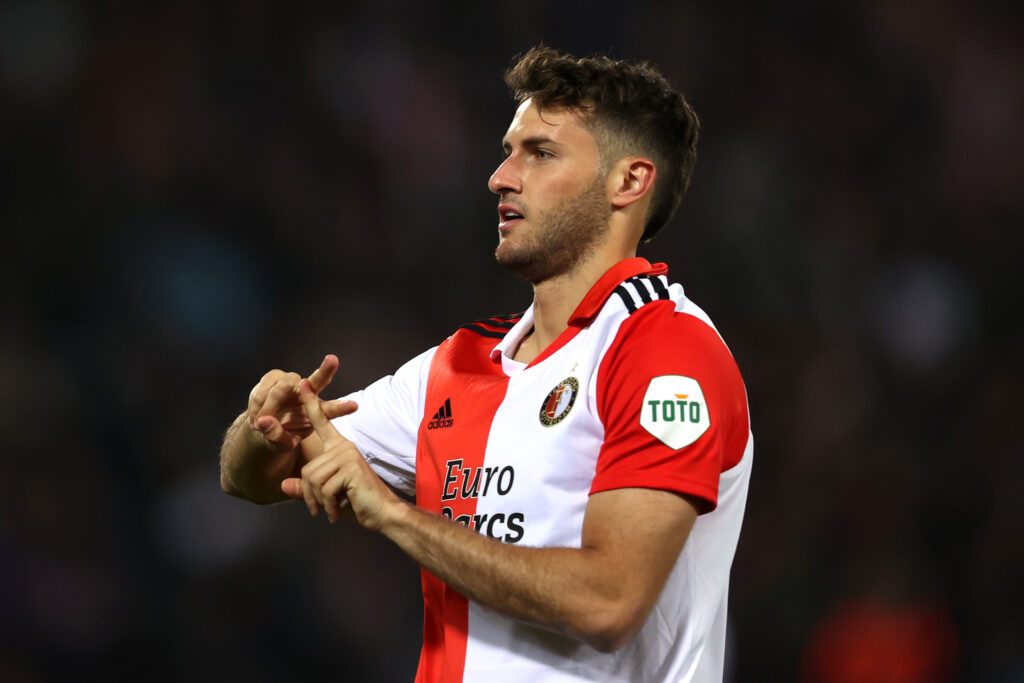 Santiago Giménez Feyenoord Calciomercato AC Milan