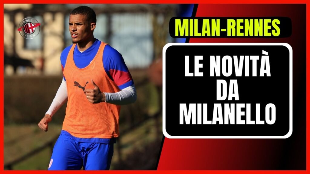 Milan-Rennes Europa League 2023-2024 allenamento rifinitura Milanello