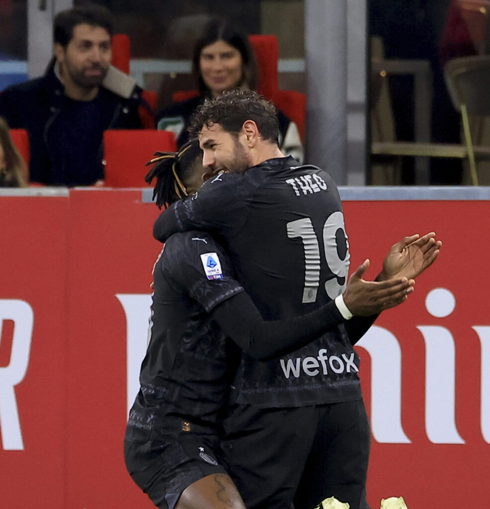 Theo Hernandez AC Milan News Milan-Napoli 1-0 Serie A 2023-24