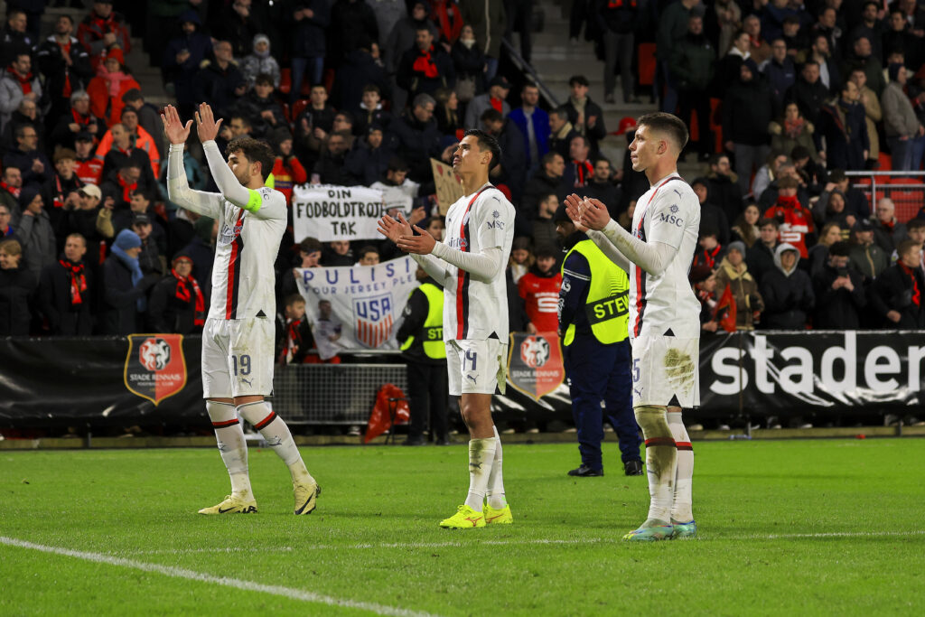 AC Milan Rennes-Milan 3-2 Europa League 2023-2024