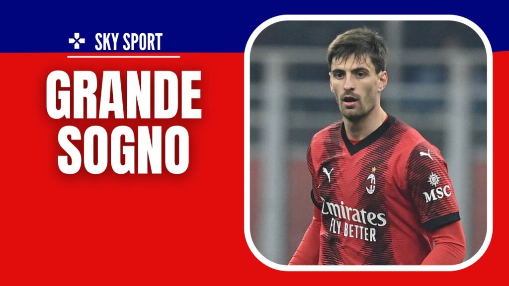 Matteo Gabbia AC Milan Milan-Rennes Europa League 2023-2024