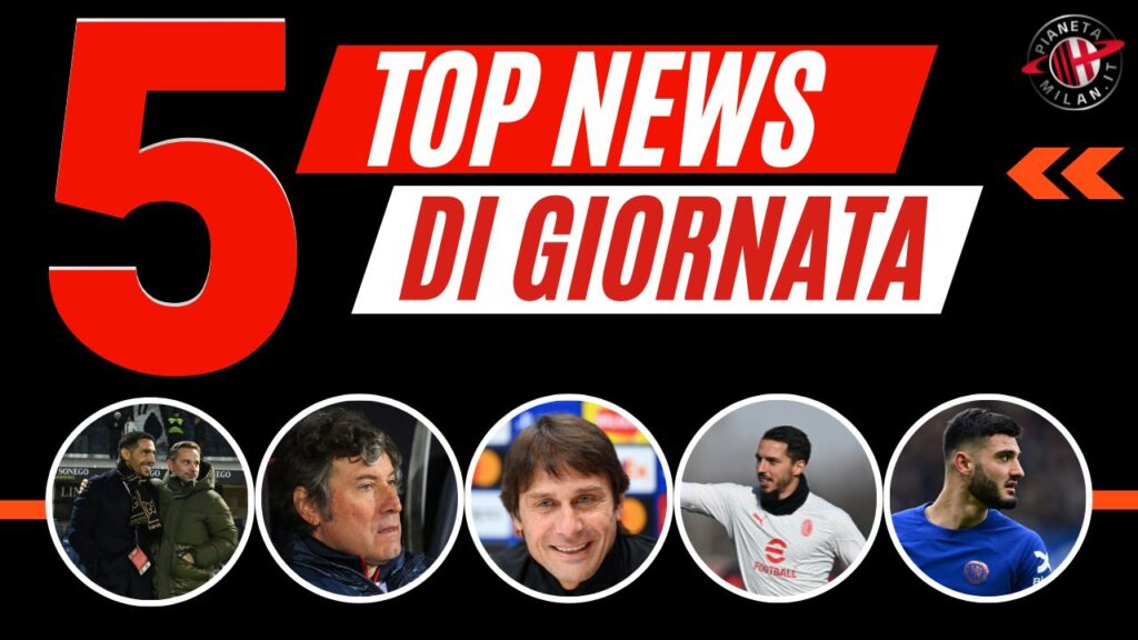 Top News Milan 1 febbraio