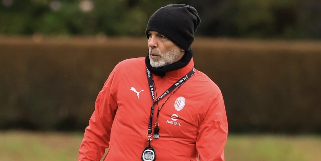 Stefano Pioli AC Milan allenamento Milanello