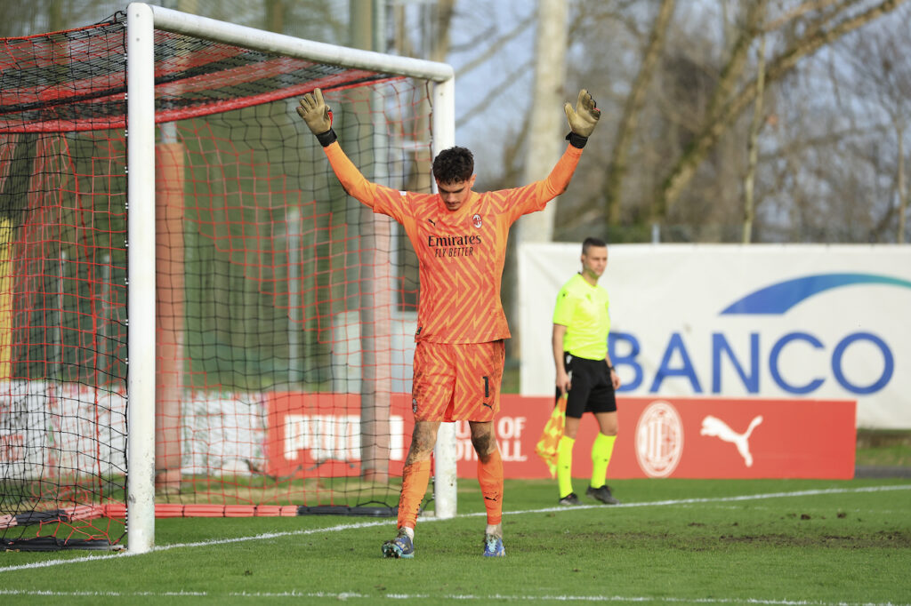 Noah Raveyre AC Milan Primavera Milan-Braga 2-2 Youth League 2023-2024