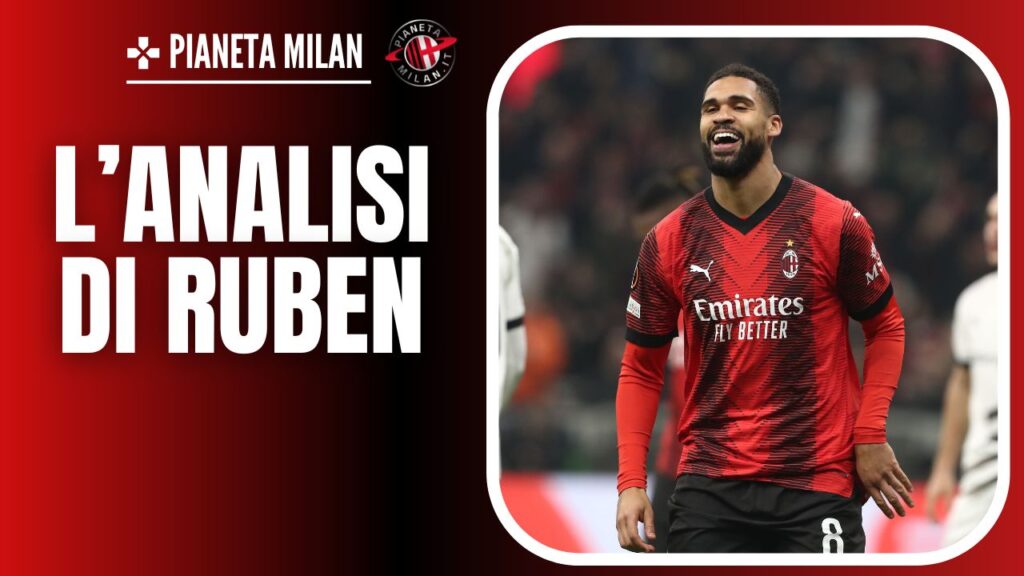 Ruben Loftus-Cheek AC Milan Milan-Rennes 3-0 Europa League 2023-2024